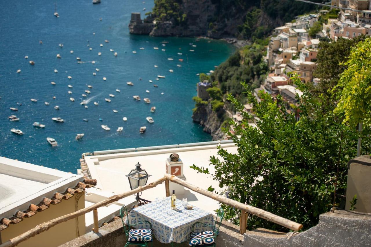 Ferienwohnung Aria Di Mare,Near Elevator, Few Steps, Parking, Garden Positano Exterior foto