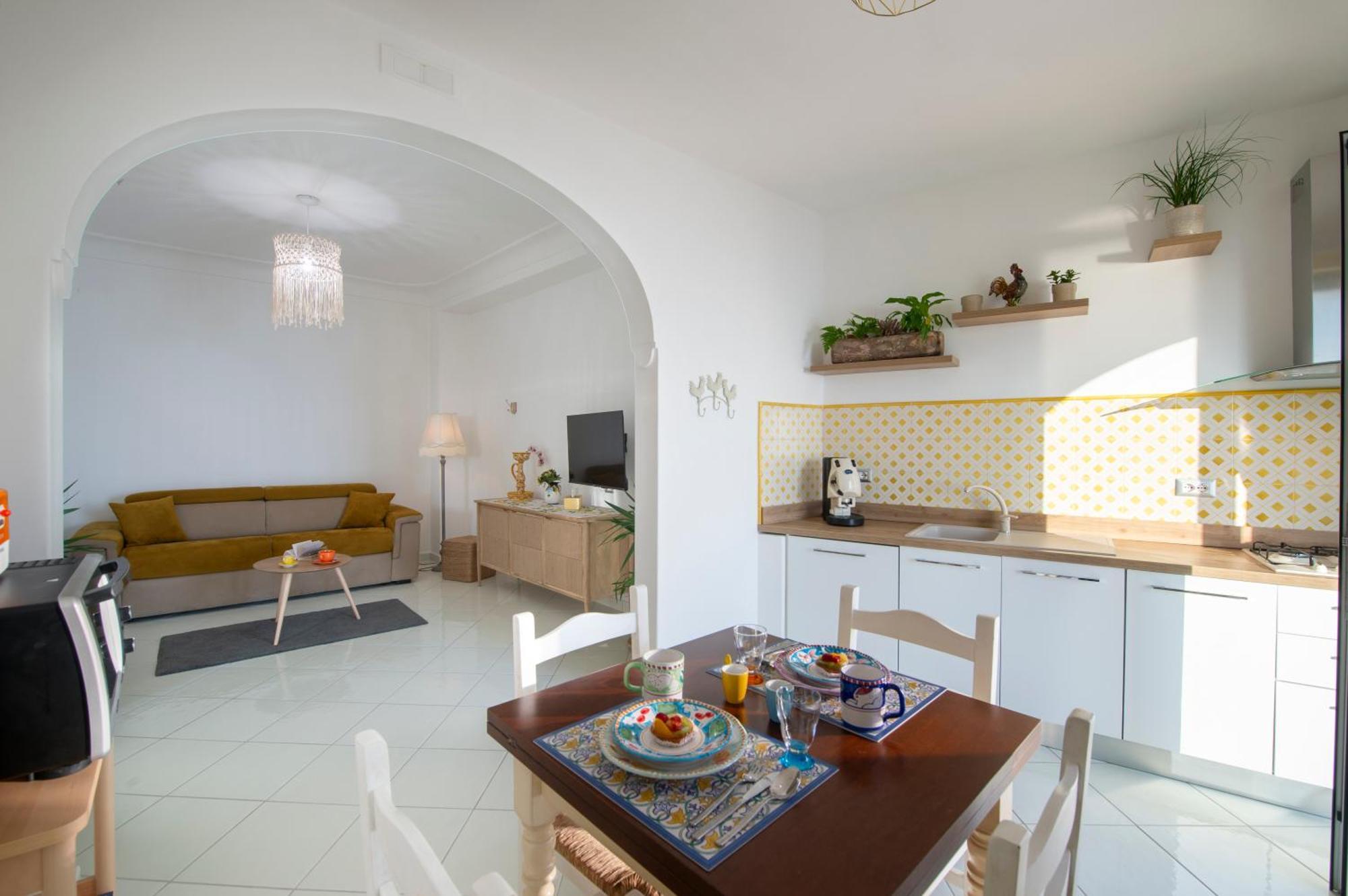 Ferienwohnung Aria Di Mare,Near Elevator, Few Steps, Parking, Garden Positano Exterior foto